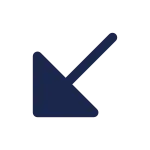 Arrow Left Down SVG Icon